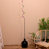 Интерьерный декор из бамбука, цветы пластик 200 см фиолетовый 7779962 Интерьерный декор из бамбука, цветы пластик 200 см фиолетовый 7779962