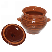 Горшок для жаркого 0,5л "Полосы" 302-0206 Горшок для жаркого 0,5л "Полосы" 302-0206