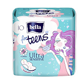  Гигиенические прокладки Bella for teens Ultra sensitive 10шт 