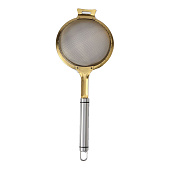 Сито для просеивания Magistro Arti gold, d=12 см, золотой 7139491