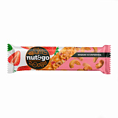 Батончик Nut&Go Кешью и клубника, 36 г