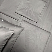 Простынь на резинке 180х200 хлопок Mariya DeLuxe Серый 90125 Ф Простынь на резинке 180х200 хлопок Mariya DeLuxe Серый 90125 Ф