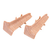 Угол внутр Деконика Дуб северный 70мм (2шт) Угол внутр Деконика Дуб северный 70мм (2шт)