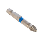 Биты стальные PH2 50мм, хвостовик Е1/4, 2шт Profi CUTOP