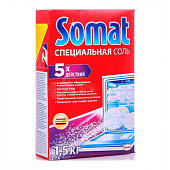  Соль для посудомоечных машин  СОМАТ 1500 г 