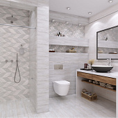 Декор 25х50 Silvia Серый панно часть 1 GT47VG /GlobalTile   Декор 25х50 Silvia Серый панно часть 1 GT47VG /GlobalTile