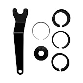 Пылеудалитель на УШМ для шлифовальный работ 125мм Vertextools