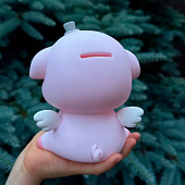  Копилка Angel pig hat pink 