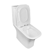 Унитаз напольный Fretta Square безободковый c сиденьем микролифт дюропласт AZ-5121 Azario Унитаз напольный Fretta Square безободковый c сиденьем микролифт дюропласт AZ-5121 Azario