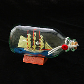 Корабль в бутылке Есения, 14х6х8см, 924167 Корабль в бутылке Есения, 14х6х8см, 924167