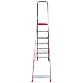 Стремянка алюминиевая 7 ступеней, высота платформы 151см, макс. нагр. 225кг., Новая высота Стремянка алюминиевая 7 ступеней, высота платформы 151см, макс. нагр. 225кг., Новая высота