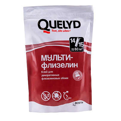  Клей обойный QUELYD МУЛЬТИ-ФЛИЗЕЛИН 0,45 кг 