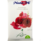 Влажные салфетки NataM (Роза 9927) 15шт Влажные салфетки NataM (Роза 9927) 15шт