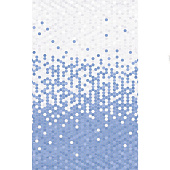  Плитка  25х40 Лейла Голубой низ 02 /Шахты (1,4м2) 