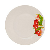 Тарелка 20 см десертная Вишенки фарфор т8-3115ц Тарелка 20 см десертная Вишенки фарфор т8-3115ц