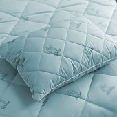  Подушка 50х70 стеганая ОдеялSon Сова голубой ПСС-6155у 