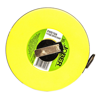  Рулетка геодезическая 10м, Jober профи 