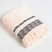  Полотенце 70х120 махровое LoveLife «Муссон» чёрный, 100% хлопок, 500 гр/м2 