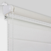 Рулонная штора ДЕНЬ-НОЧЬ 55х160 Белый Рулонная штора ДЕНЬ-НОЧЬ 55х160 Белый