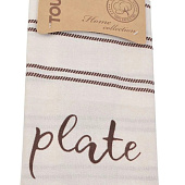  Кухонное полотенце (рогожка) 45х60 классика 