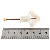  Дюбель для гипсокартона 10х50 с самор., 4шт ЗУБР БАБОЧКА 