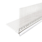  Профиль-капельник ПВХ с армир.сеткой 10х10см L2.5м /Лига 