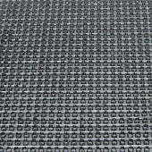  Покрытие щетинис серый металлик 128 90см /Альфа Стиль 