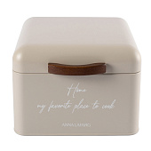 Хлебница, 20х20х14 см, бежевая, Retro ANLAF-SW8507-2BH-1 Хлебница, 20х20х14 см, бежевая, Retro ANLAF-SW8507-2BH-1