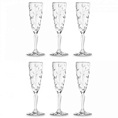 Набор фужеров для шампанского RCR Laurus 180мл 56934 Набор фужеров для шампанского RCR Laurus 180мл 56934