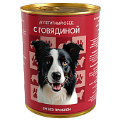 Влажный корм Ем без проблем для собак 850г говядина