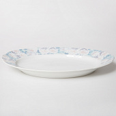 Блюдо овальное 24 см Thun Rose, декор "Голубая роза" БТФ0502 Блюдо овальное 24 см Thun Rose, декор "Голубая роза" БТФ0502