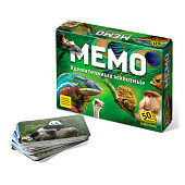 Настольная игра "Мемо. Удивительные животные" 50 карточек 7207 767517 Настольная игра "Мемо. Удивительные животные" 50 карточек 7207 767517