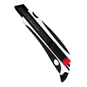 Нож 18мм, сменное лезвие, SK4, метал. направляющая, фиксатор, Vertextools Нож 18мм, сменное лезвие, SK4, метал. направляющая, фиксатор, Vertextools