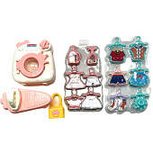 Набор Хозяйки (стиральная машина, гладильная доска, аксессуары), 24х21 см, пакет, 8018-8 Набор Хозяйки (стиральная машина, гладильная доска, аксессуары), 24х21 см, пакет, 8018-8