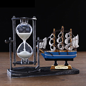  Песочные часы Фрегат сувенирные 155х65 х 125 см микс 3488511 