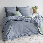 Комплект постельного белья 2 спальный Verossa Melange indigo