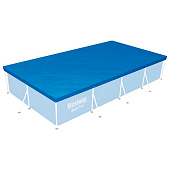  Тент Bestway д/каркасных бассейнов 400х211см, шнуры д/крепления арт.58107 Код251254 