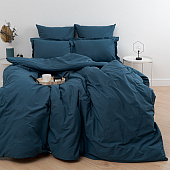 Пододеяльник 205х217 Цвет Эмоций Голубая сталь поплин, 1566 Пододеяльник 205х217 Цвет Эмоций Голубая сталь поплин, 1566