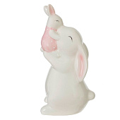  Фигурка декоративная "Зайцы", L8,5 W9,5 H18 см, 818465 