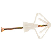  Дюбель для гипсокартона 10х50 с самор., 4шт ЗУБР БАБОЧКА 