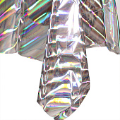  Скатерть Голография, 137х183 см, серебро, 5541374 