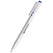 Ручка шар. авт. СТАММ с синей кнопкой синий ст. 0,7мм на масляной основе (50/250) /РШ551/ 