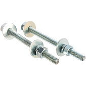 Штанга усил. DIN 976 М10х120 2 шт компл. DIN934, DIN127, DIN9021 (белый цинк 2 шт) Штанга усил. DIN 976 М10х120 2 шт компл. DIN934, DIN127, DIN9021 (белый цинк 2 шт)