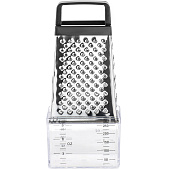 Терка LR07-55 4 поверхности, контейнер 250мл, высота 15 см нержавеющая сталь Терка LR07-55 4 поверхности, контейнер 250мл, высота 15 см нержавеющая сталь