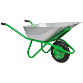 Тачка садово-строительная 1 колесная груз-ть 170 кг, обьем 90 л// Сибртех 689633 Тачка садово-строительная 1 колесная груз-ть 170 кг, обьем 90 л// Сибртех 689633