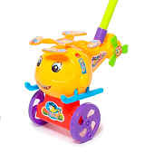 Каталка на палочке Вертолёт, микс, 621164 Каталка на палочке Вертолёт, микс, 621164