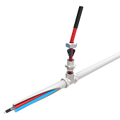 Греющий саморегул. кабель в трубу ( 2м/20Вт) REXANT Греющий саморегул. кабель в трубу ( 2м/20Вт) REXANT