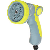 Пистолет садовый для полива INBLOOM , 8 режимов, регулировка давления, ABS+TPR 161-017 Пистолет садовый для полива INBLOOM , 8 режимов, регулировка давления, ABS+TPR 161-017