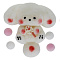  Игрушка антистресс Собачка, сквиш, 8х8см 