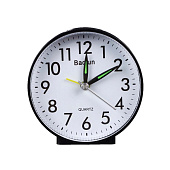 Будильник настольный на батарейках 9 х 3.7 см циферблат d-8.5 см 10781567 Будильник настольный на батарейках 9 х 3.7 см циферблат d-8.5 см 10781567